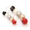 Doble cabeza perla curvo broche mujer simple broche inserto tipo cardigan hebillas bufanda accesorios hombre y mujer Item Picture